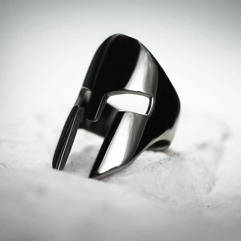 Anello Elmo Spartano Argento 925 Feel No Pain