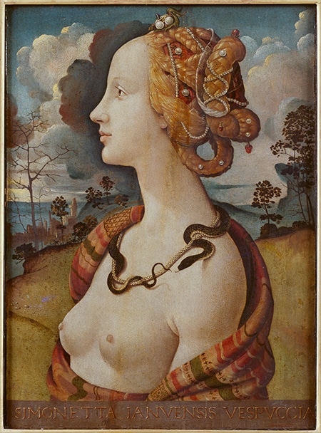 Ritratto di Simonetta Vespucci come Cleopatra
Piero di Cosimo - 1480